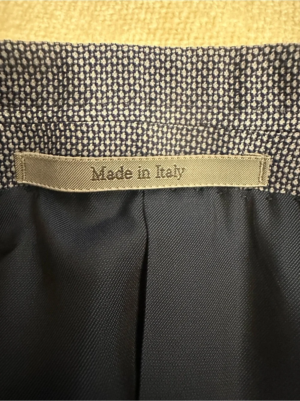 Ermenegildo Zegna Trofeo 600 Light Gray/Blue WoolSilk Blazer US44L Mila